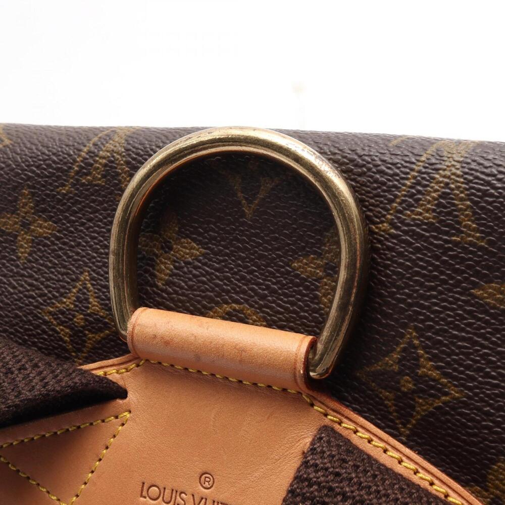 LOUIS VUITTON Brown Monogram Leather Backpack - Picture 12 of 14